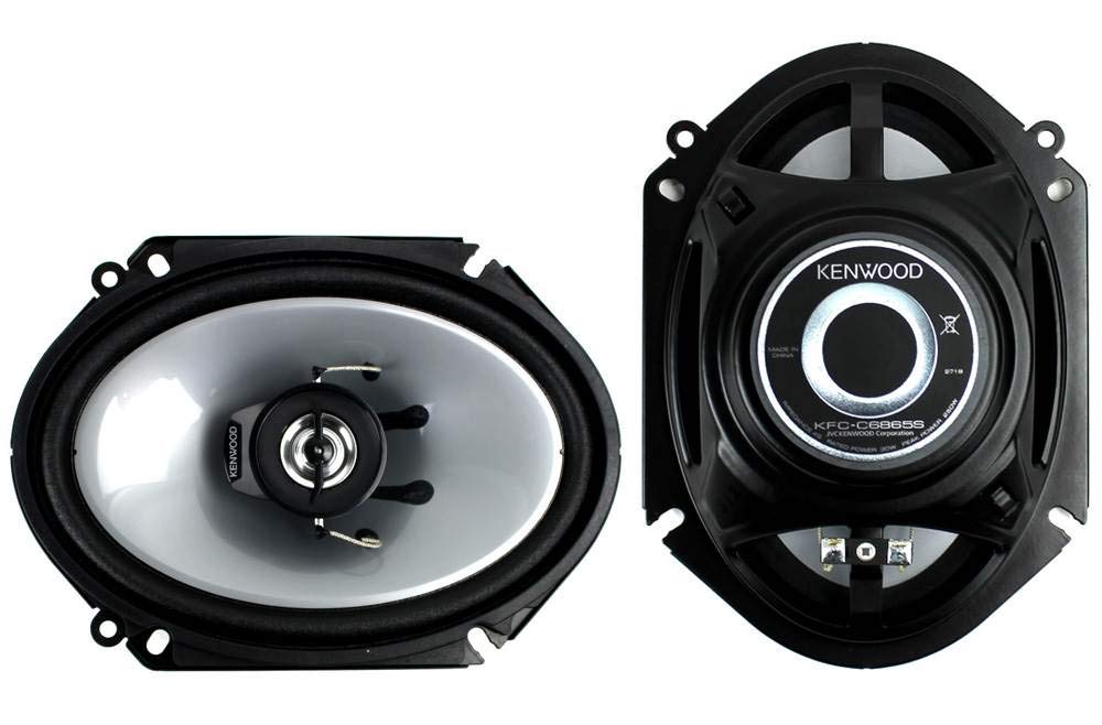 2 New Kenwood KFC-C6865S 6x8 250 Watt 2-Way Car Audio Coaxial Speakers Stereo 2 New Kenwood KFC-C6865S 6x8 250 Watt 2-Way Car Audio Coaxial Speakers Stereo